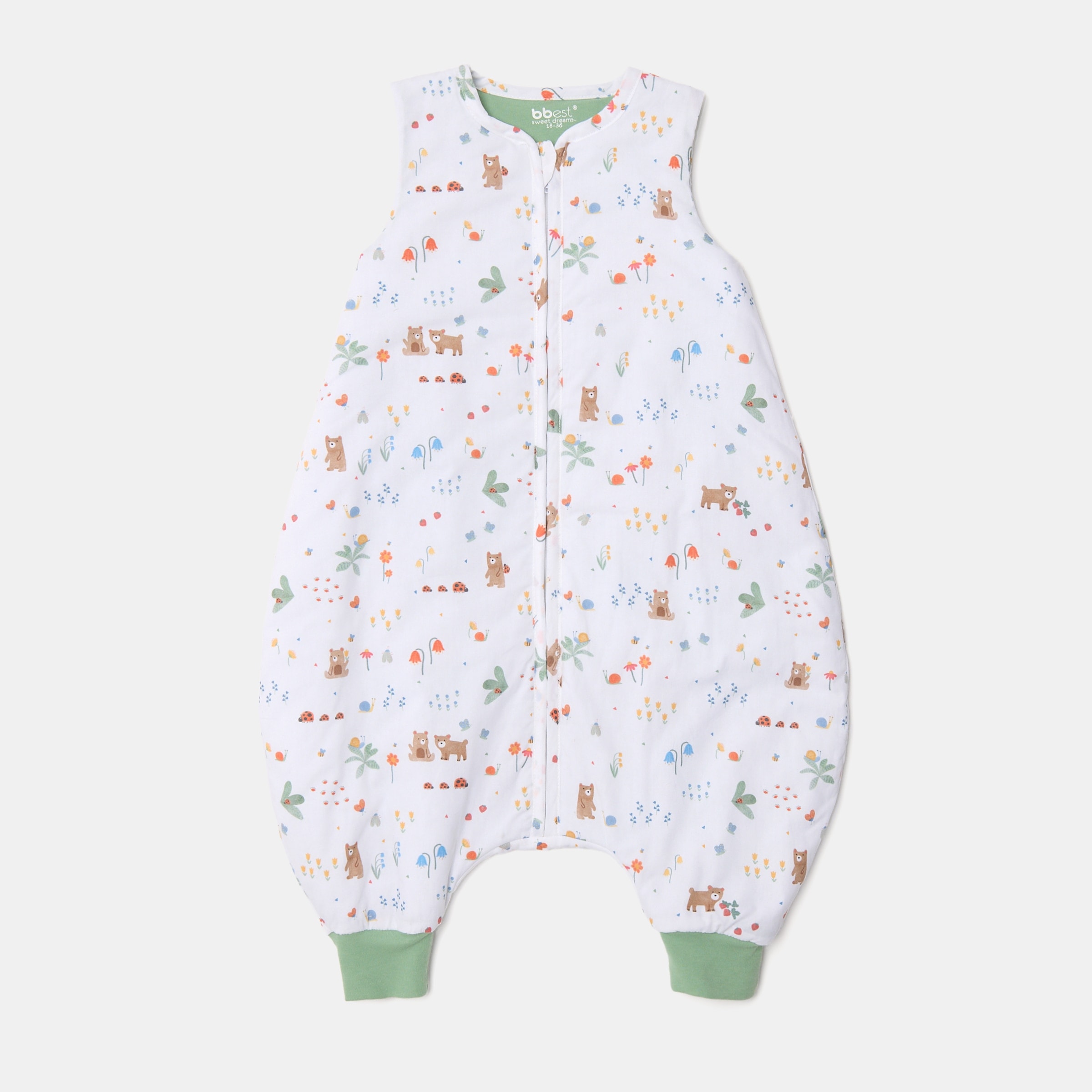 bbest - Manta Pijama fresh Bbest colección Little Bugs, bichitos y flores Tog 2.5. - Image 1