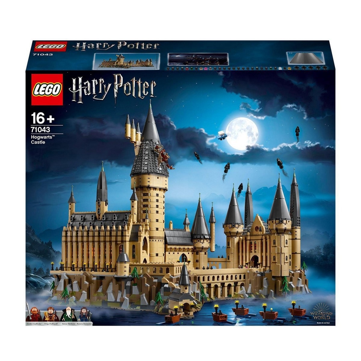 LEGO - Maqueta para Construir Castillo de Hogwarts con Cabaña de Hagrid y Sauce Boxeador Wizarding World LEGO Harry Potter - 71043. - Image 1