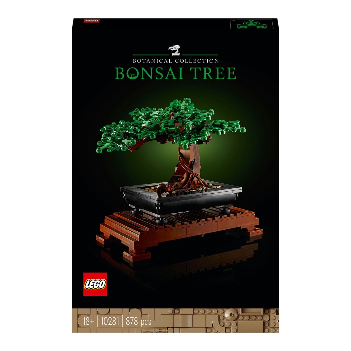 LEGO - Set de Construcción Bonsái Colección Botánical LEGO Icons - 10281. - Image 1