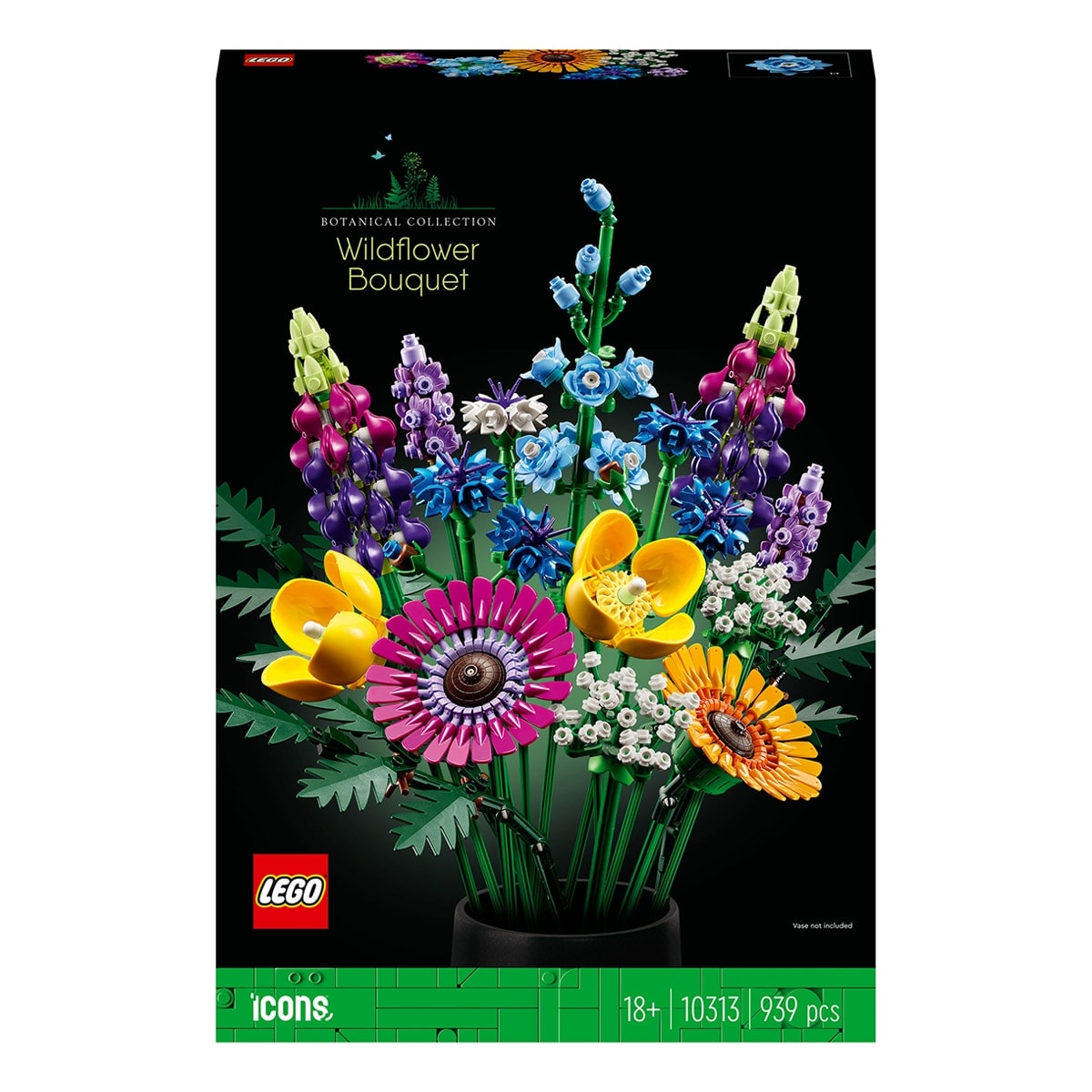 LEGO - Set de Construcción Ramo de Flores Silvestres Botanical Collection LEGO Icons - 10313. - Image 1