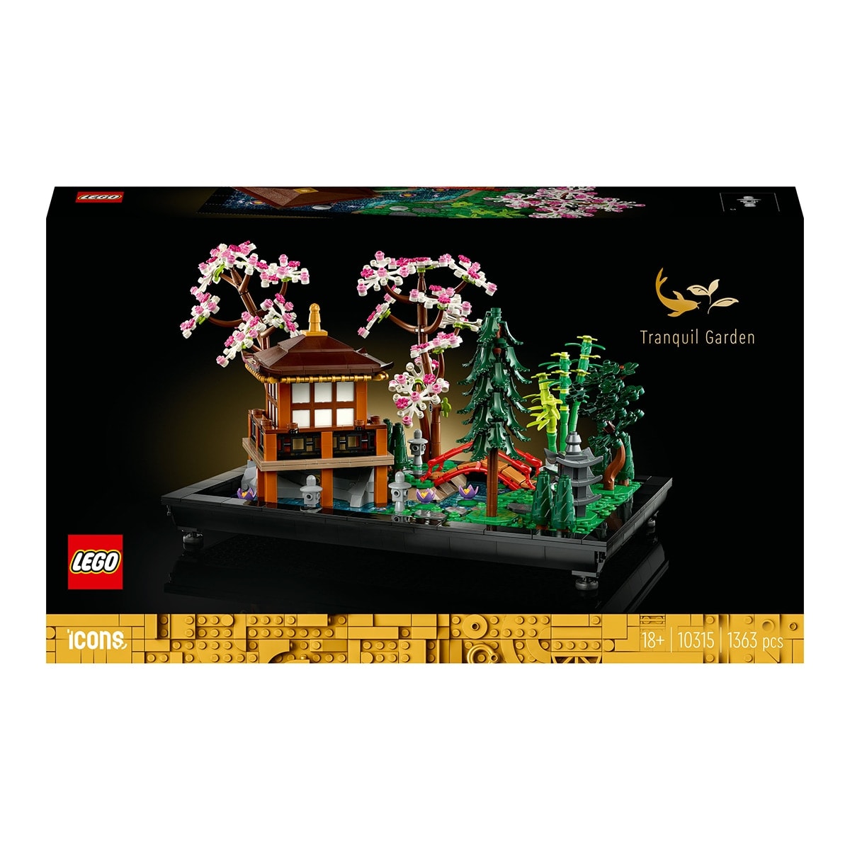 LEGO - Set de construcción Jardín Meditativo y Pacífico Japones LEGO Icons - 10315. - Image 1