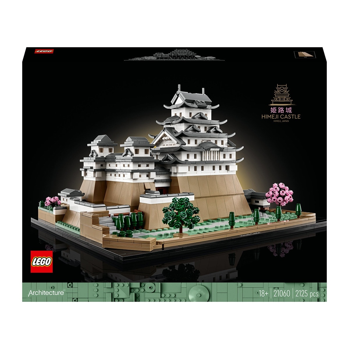 LEGO - Set de construcción Maqueta Castillo de Himeji Monumento Japonés LEGO Architecture - 21060. - Image 1