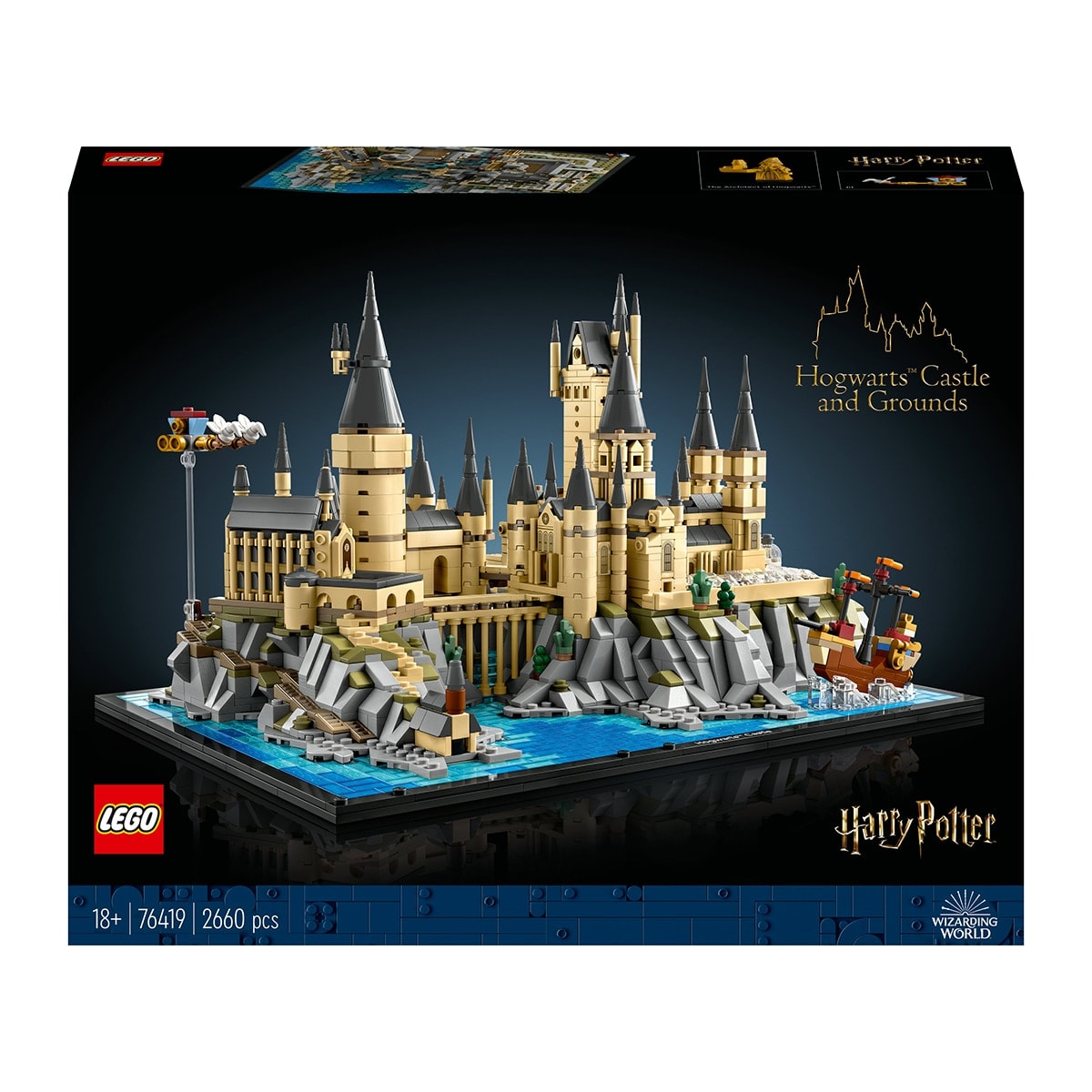 LEGO - Maqueta para construir Castillo y terrenos de Hogwarts Wizarding World LEGO Harry Potter - 76419. - Image 1