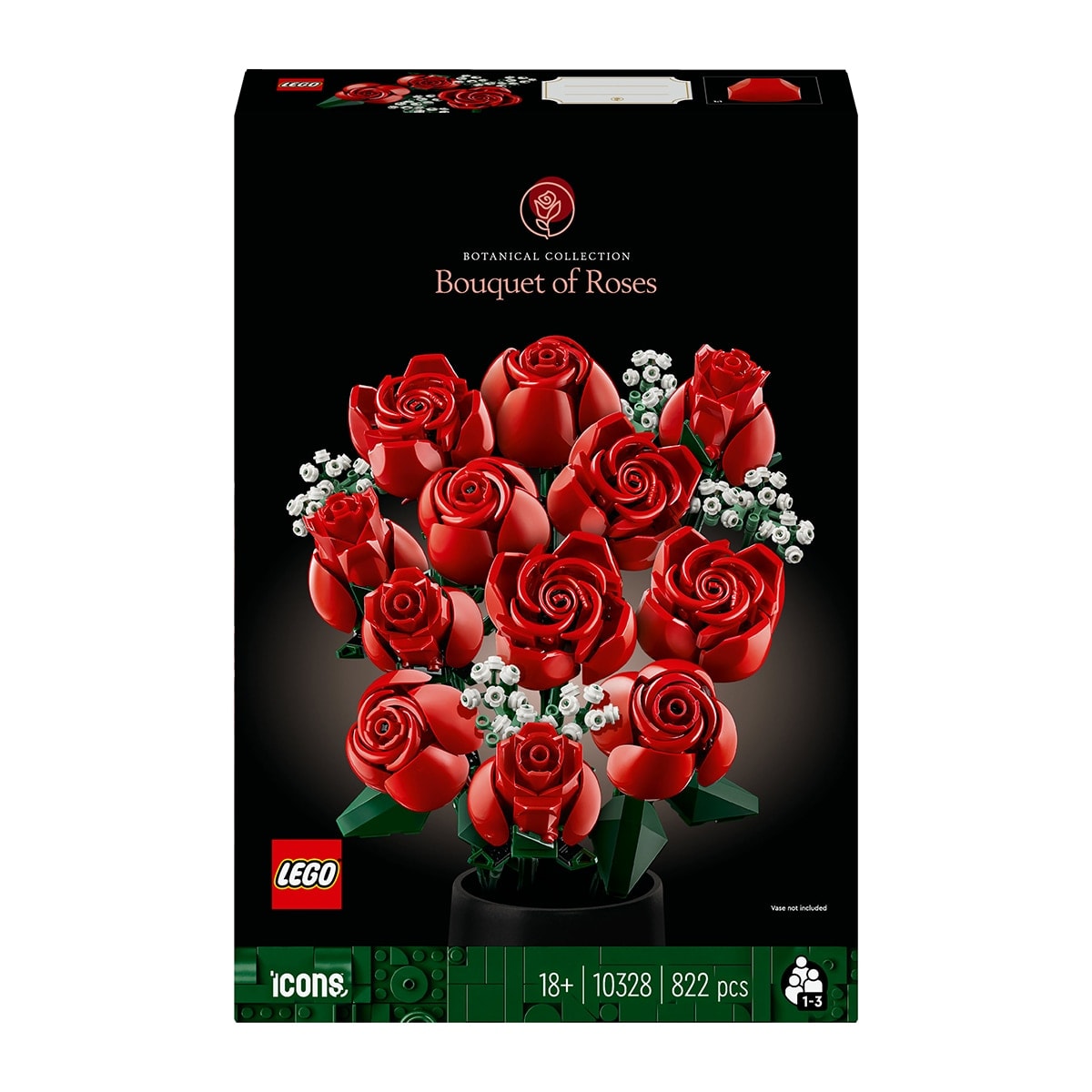 LEGO - Juguete de construcción Ramo de Rosas LEGO Icons - 10328. - Image 1