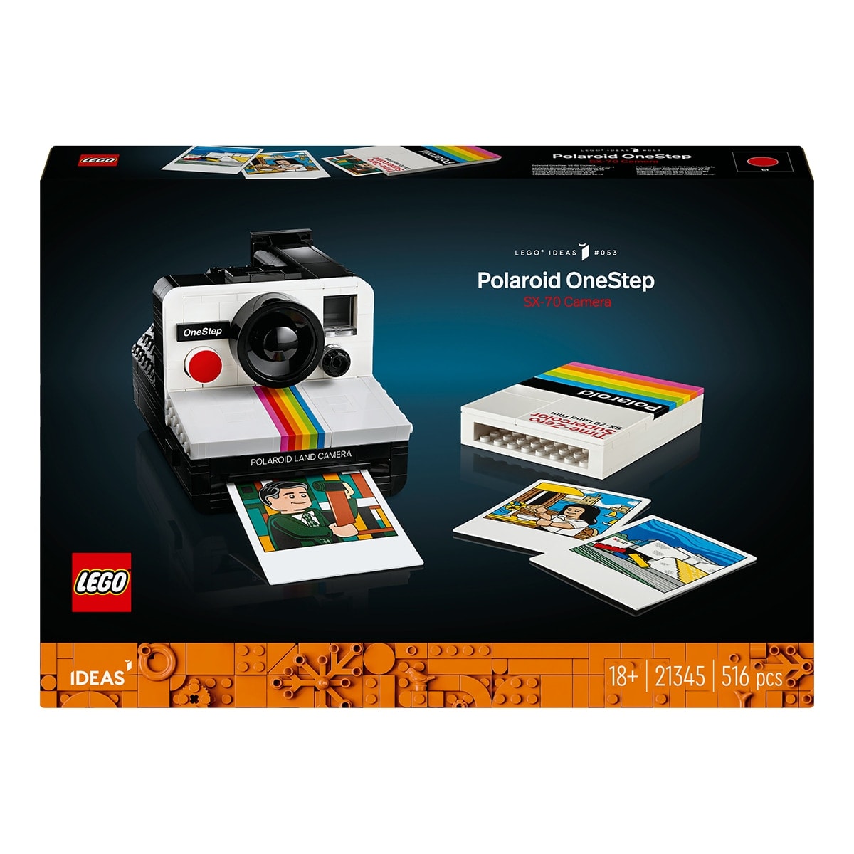 LEGO - Juguete de construcción Polaroid OneStep SX-70 LEGO Ideas - 21345. - Image 1