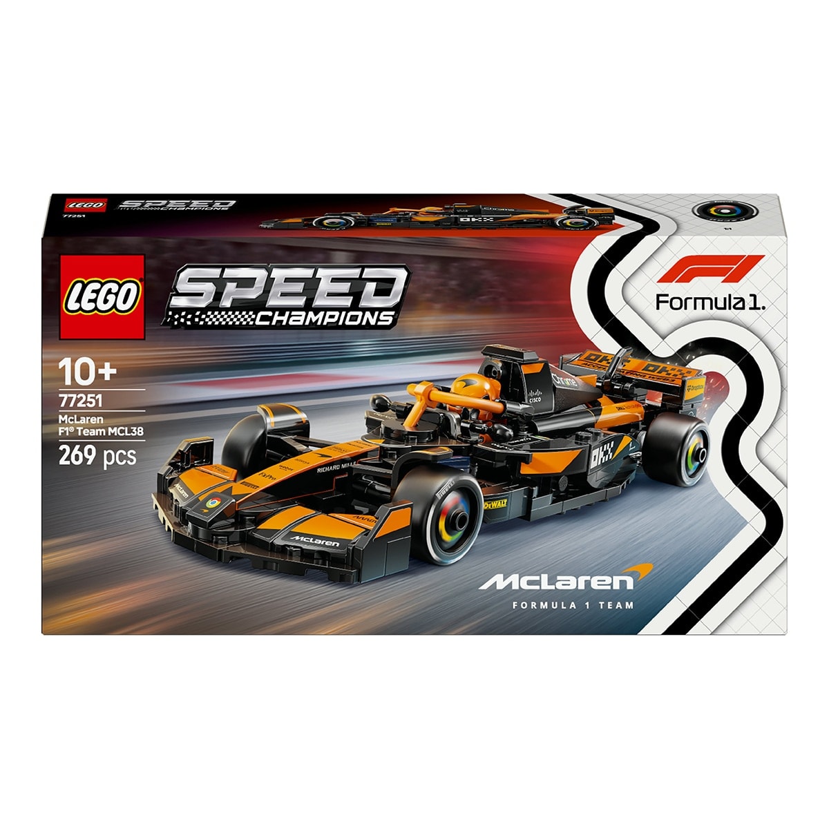 Juego de Construcción Coche de Carreras McLaren F1® Team MCL38 LEGO Speed Champions - 77251 - Image 1