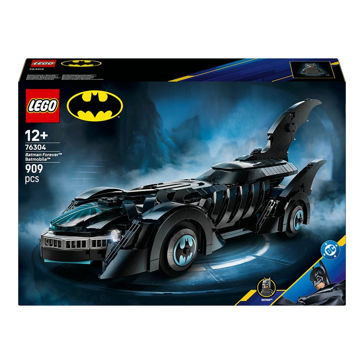 Juego de construcción Batmóvil de Batman Forever LEGO Super Hero - 76304