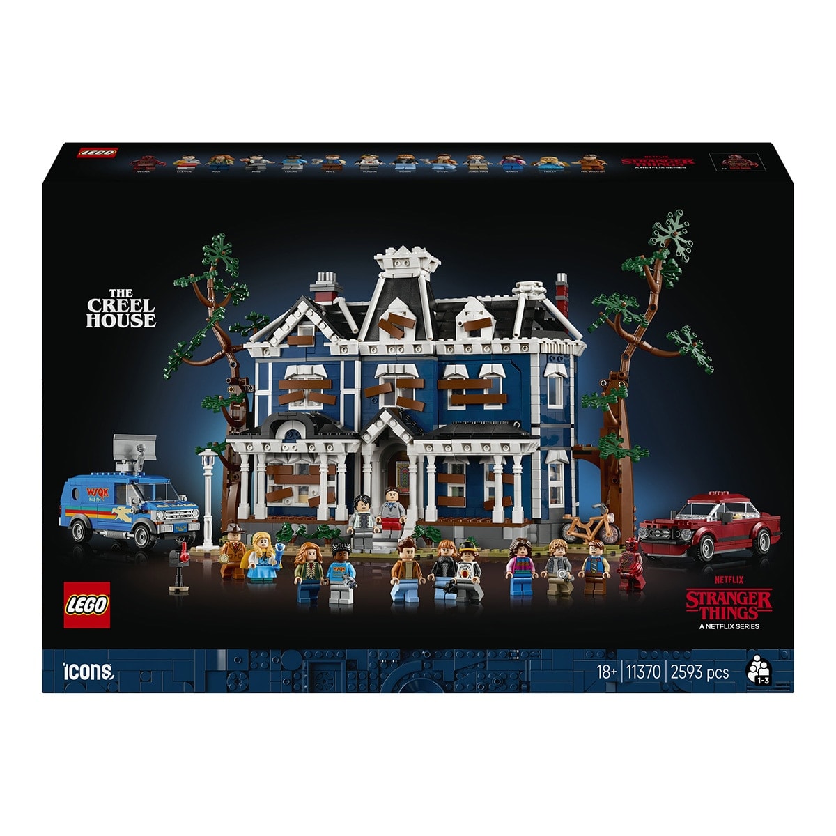 Juego de construcción Stranger Things: La Casa Creel LEGO Icons - 11370 - Image 1