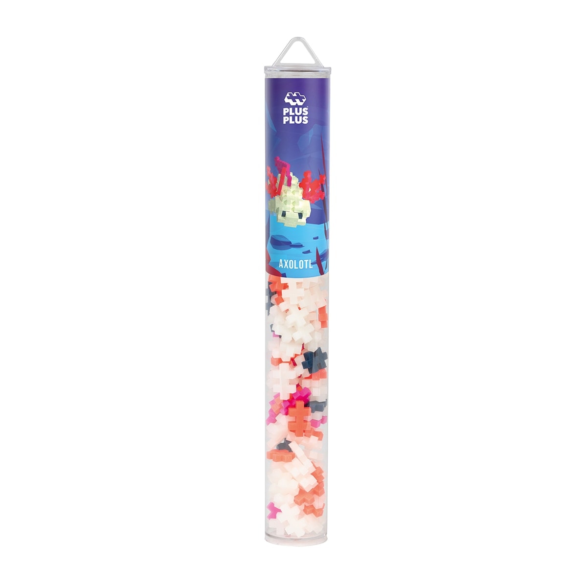 Lúdilo - Juego Educativo - Construcción + Tubo Ajolote Glow 100 piezas Lúdilo. - Image 1