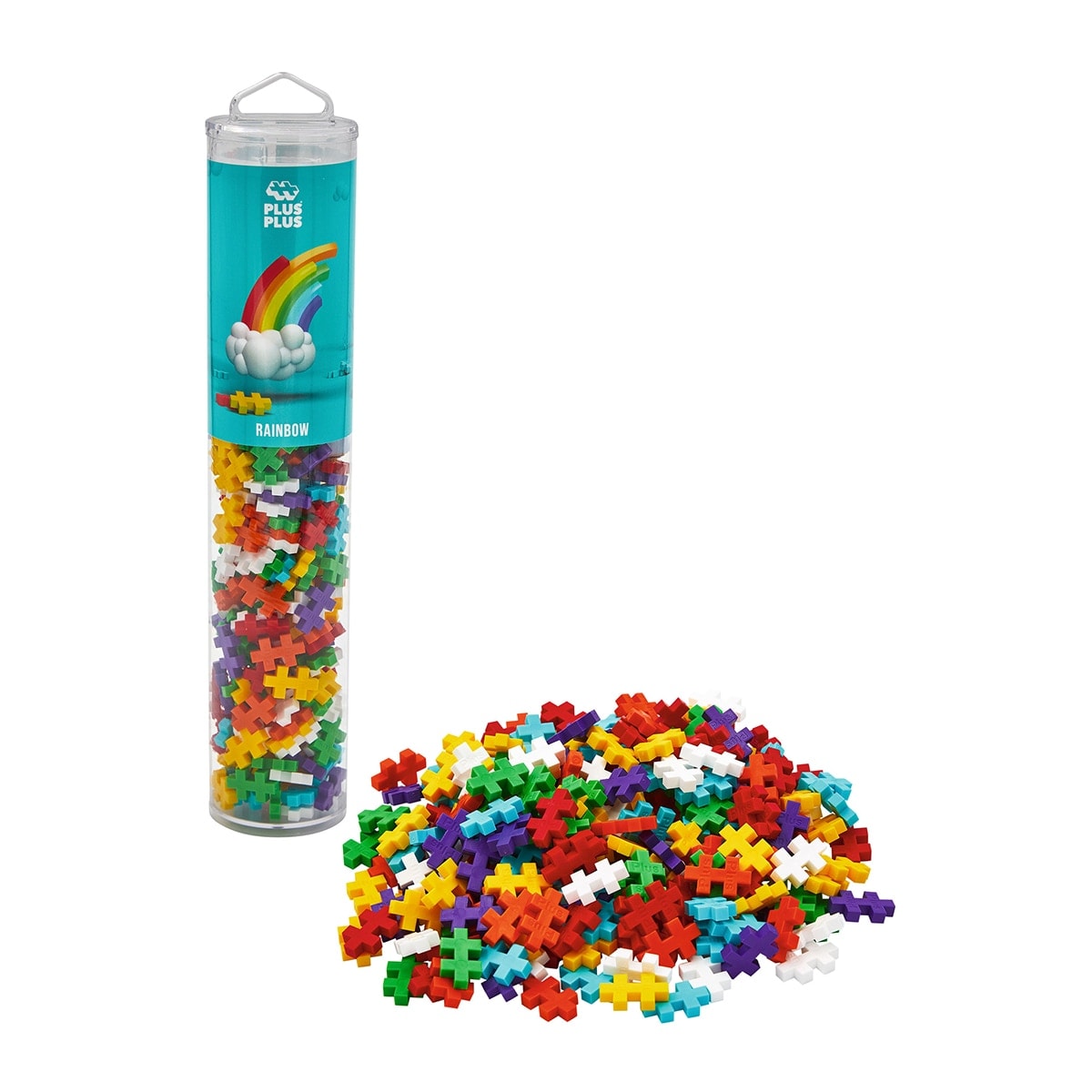 Lúdilo - Juego Educativo - Construcción + Tubo Rainbow 240 piezas Lúdilo. - Image 1