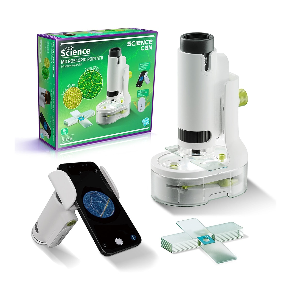 Canal Toys - Microscopio Portátil So Science Canal Toys. - Image 1