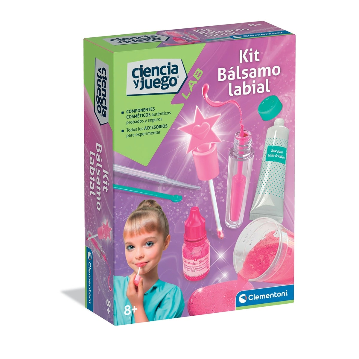 Clementoni - Juego Kit Bálsamo Labial Ciencia y Juego Clementoni. - Image 1