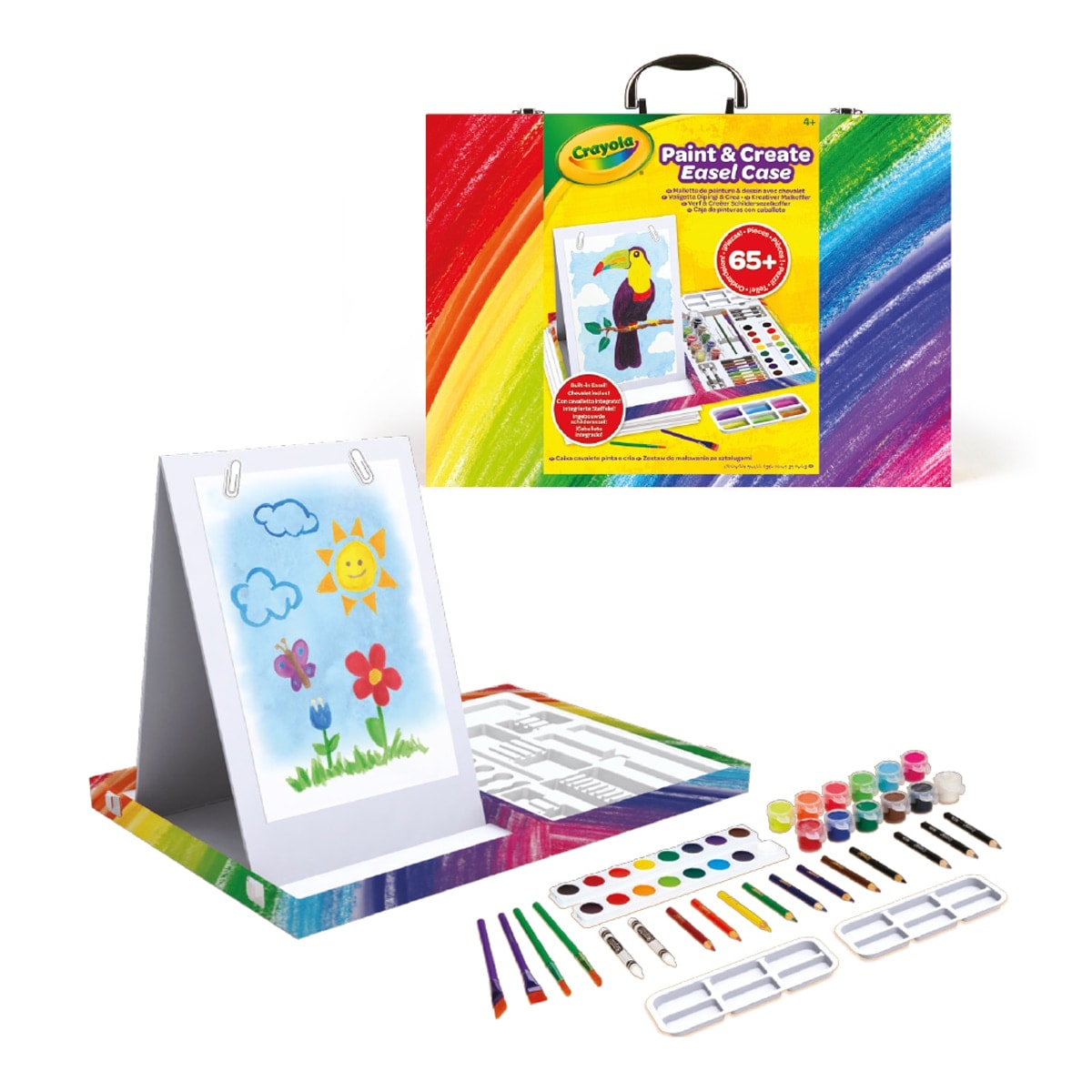 Crayola - Maletín del Pintor Arcoiris con Caballete. - Image 1