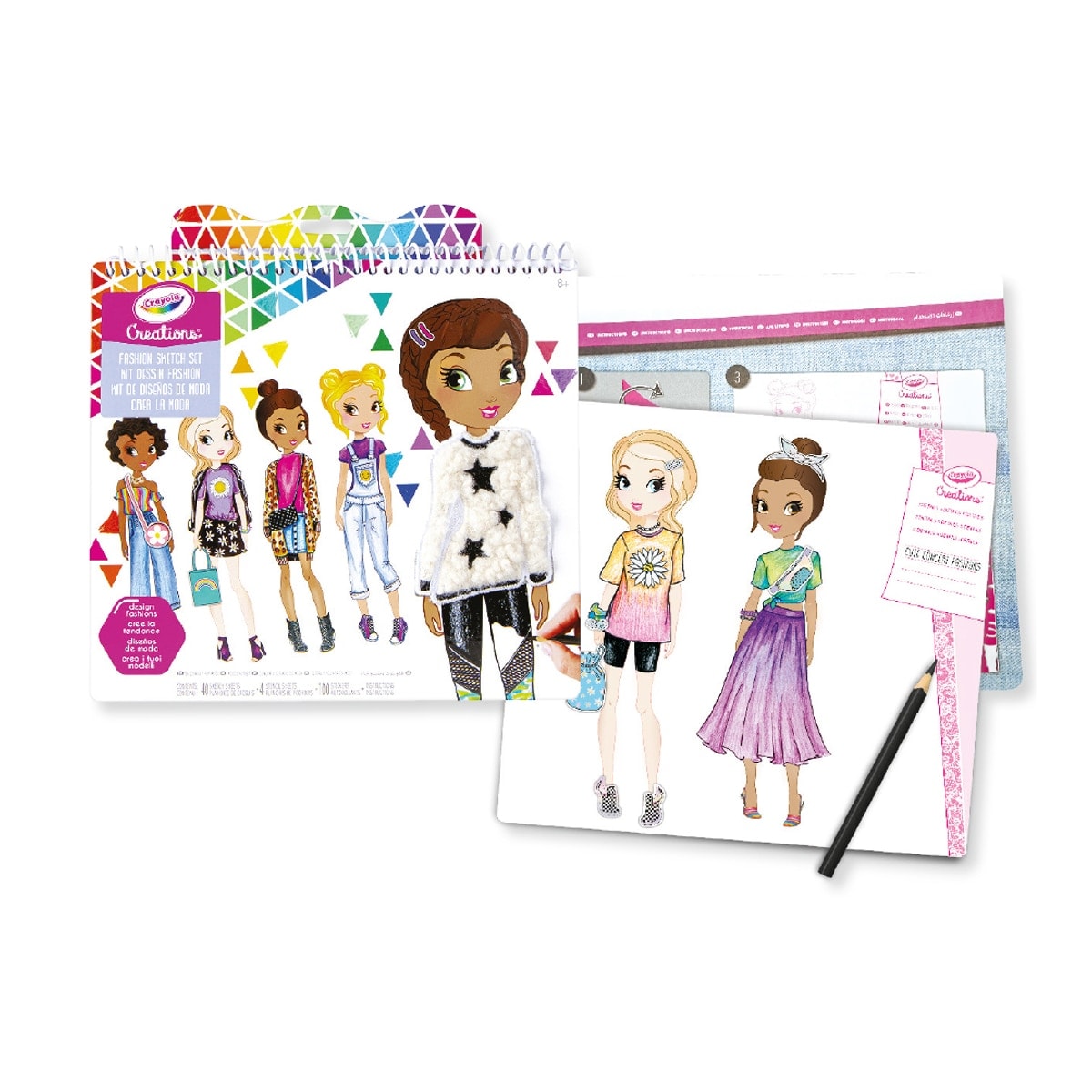 Crayola - Creations Album I Love Fashion. - Image 1