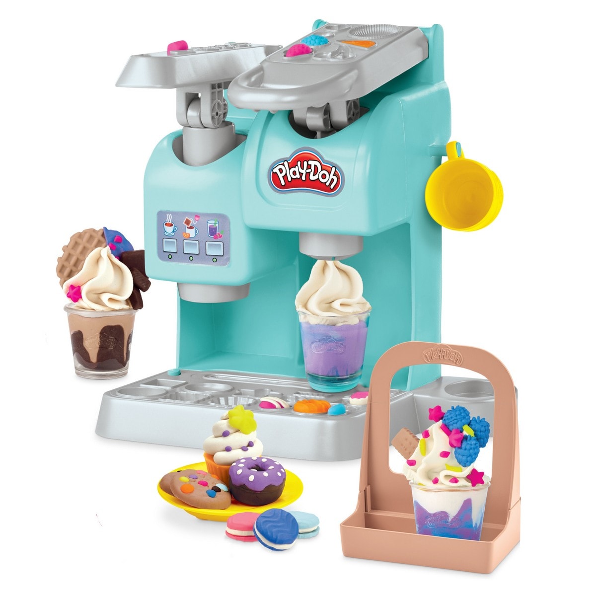 Play-Doh - Súper Cafetería con dulces y cafetera Play-Doh. - Image 1