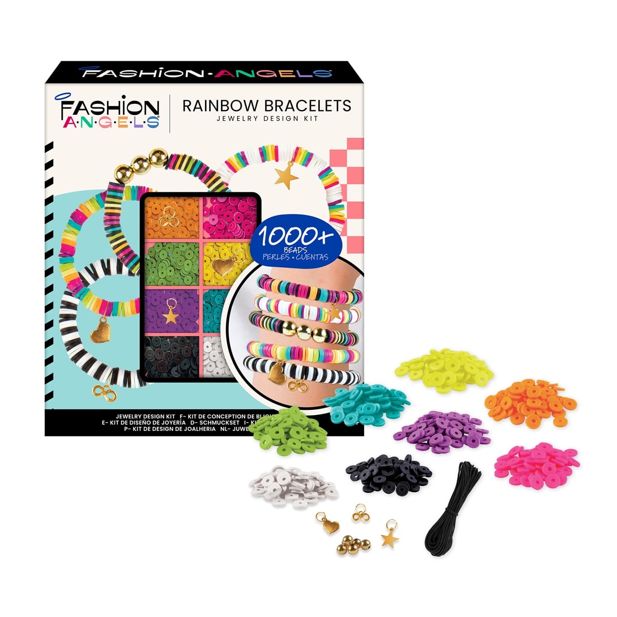 Crayola - Creations Set Crea Pulseras Arco Iris. - Image 1