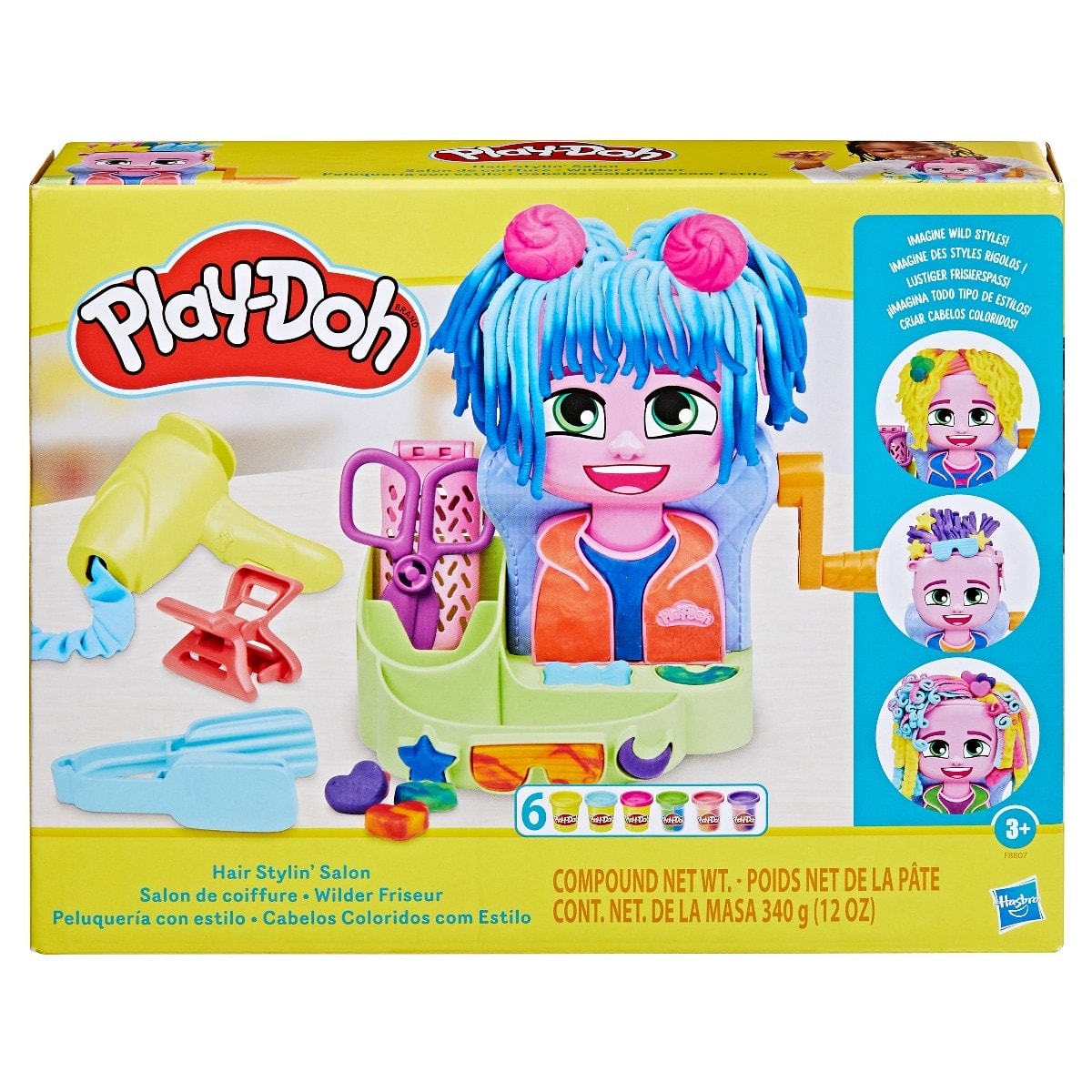Play-Doh - Peluquería Con Estilo Play-Doh Hasbro. - Image 1