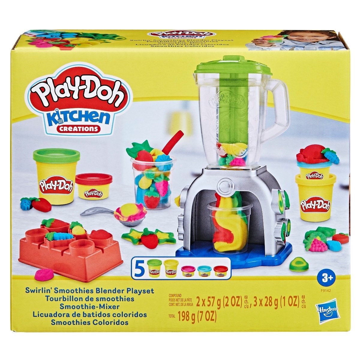 Play-Doh - Licuadora de Batidos Coloridos Play-Doh Hasbro. - Image 1