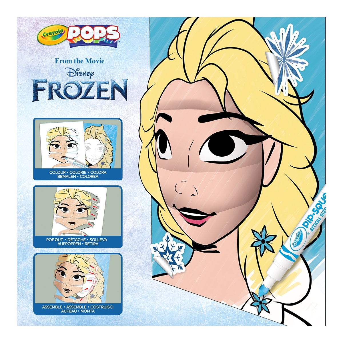Crayola - Color Pops 3D Frozen Crayola. - Image 1