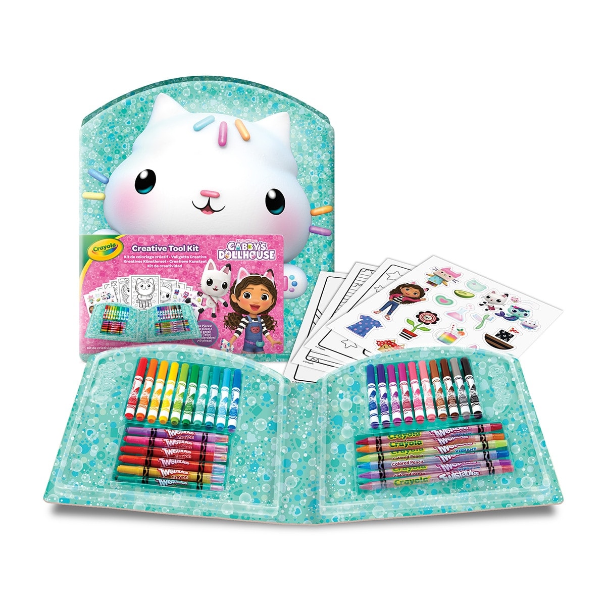 Crayola - Estuche Creativo Gabby's Dollhouse 44 piezas Crayola. - Image 1