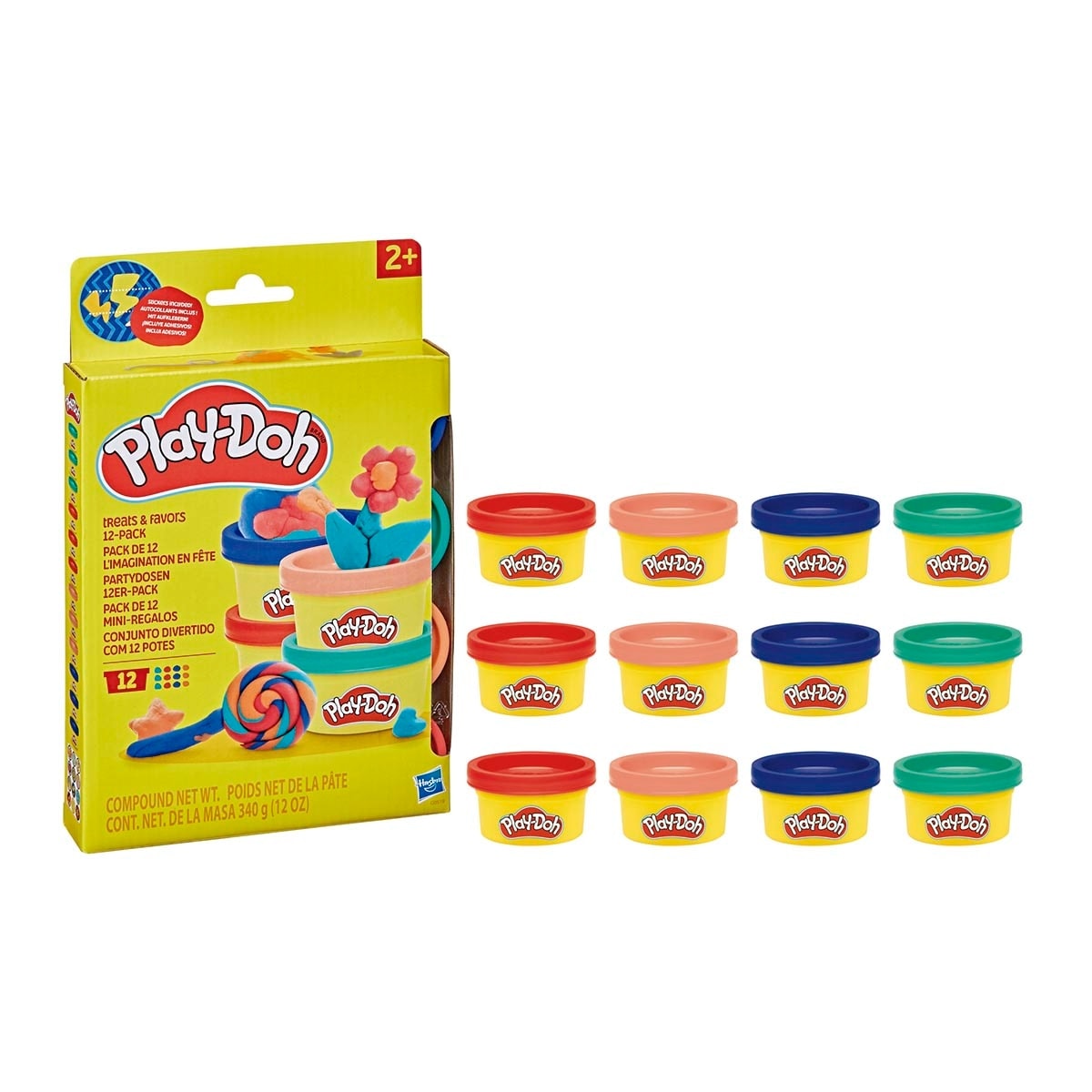 Play-Doh - Juego de manualidades Pack de 12 mini-regalos Play-Doh. - Image 1