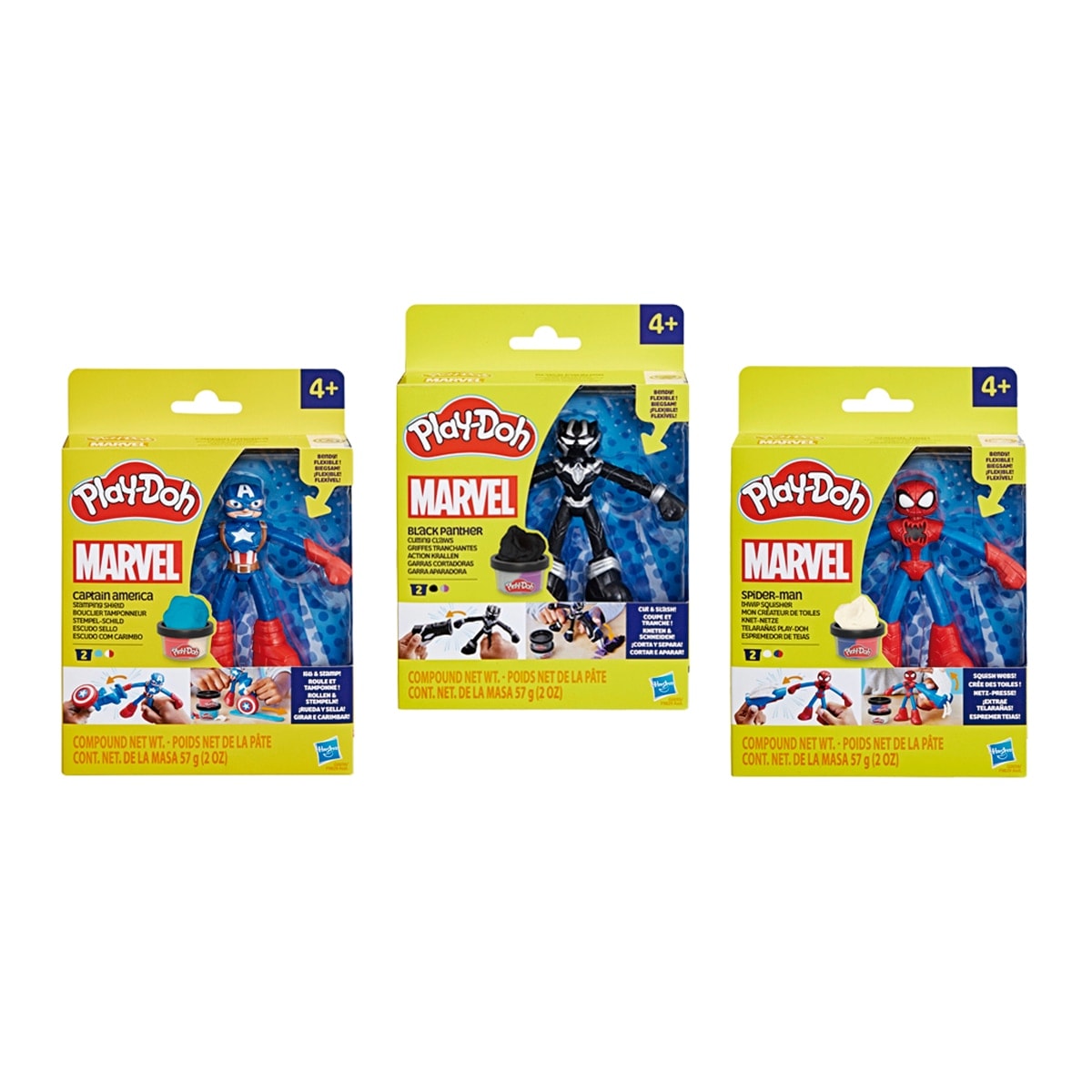 Play-Doh - Figura Play-Doh Marvel e Acessório - Artigo Sortido. Envio realizado de forma aleatória. - Image 1