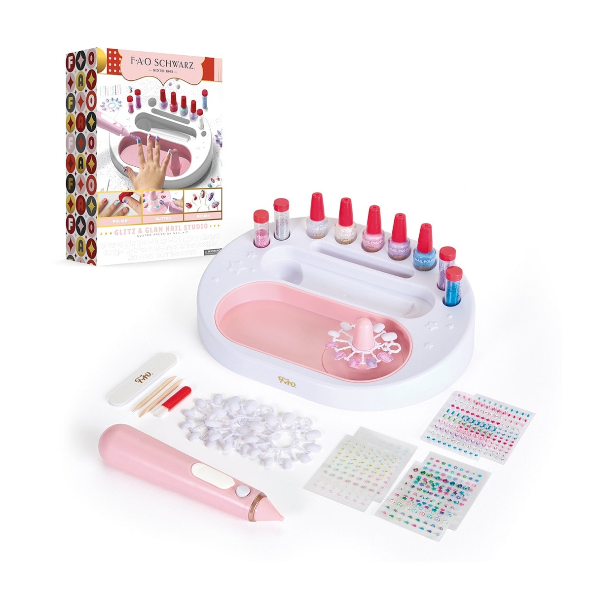 FAO.abulous - Estudio de uñas con purpurina personalizado F.A.O. Schwarz. - Image 1