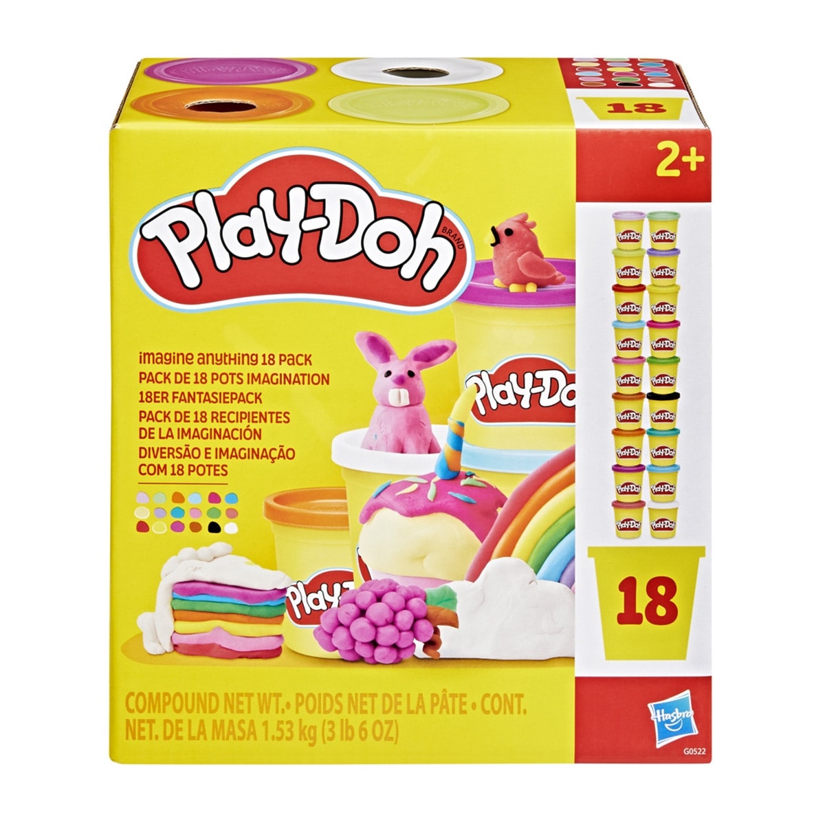 Play-Doh - Imagine Anything 18 botes Play-doh Hasbro. - Image 1