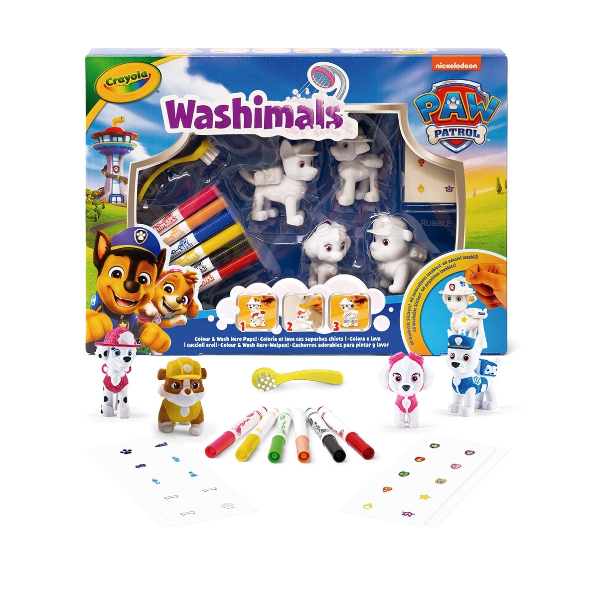 Crayola - Set 4 mascotas con stickers. - Image 1
