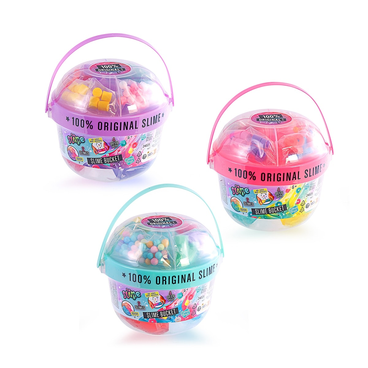 Canal Toys - Slime Bucket With Decorations So Slime Canal Toys. - Image 1