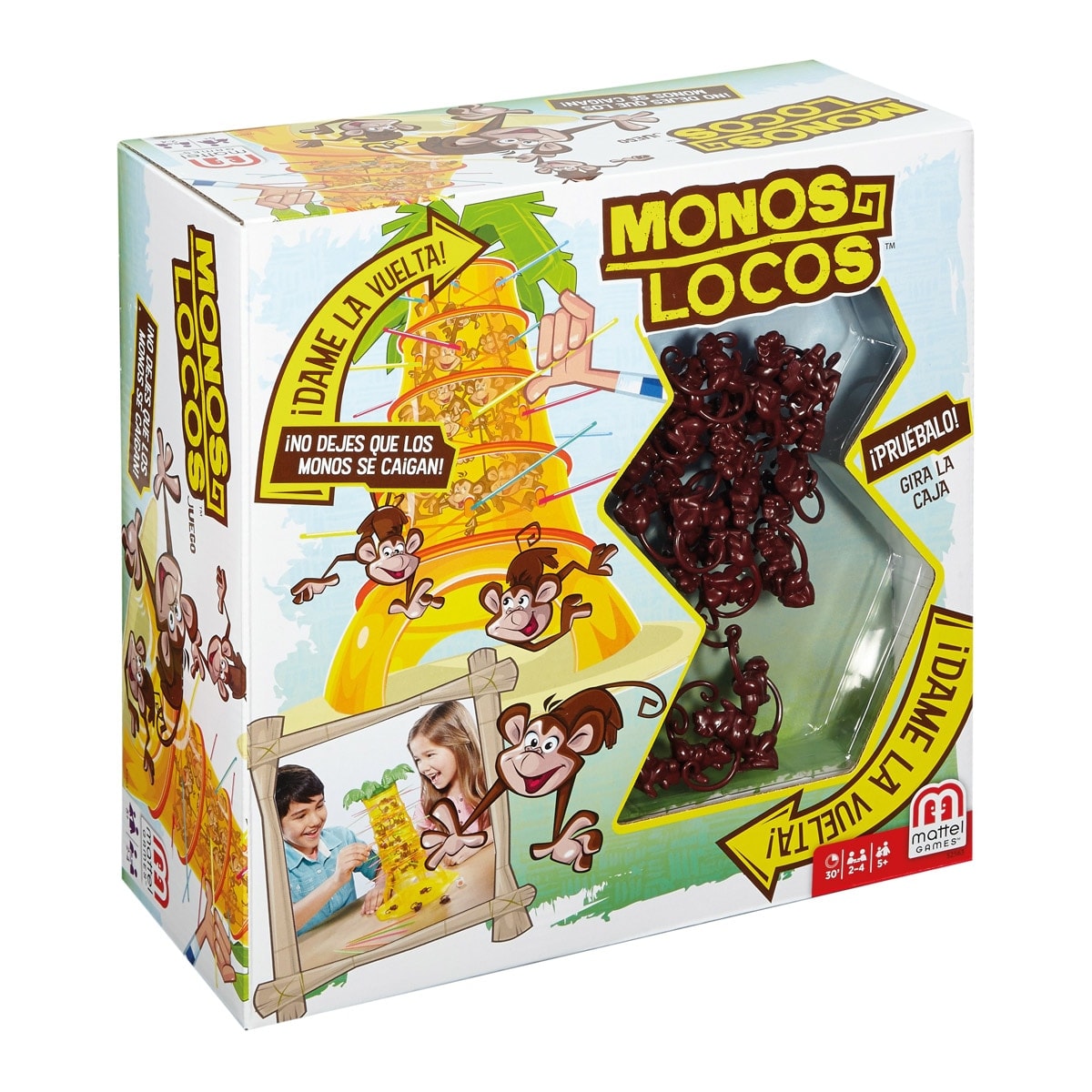 Mattel Games - Mattel Games Monos locos, juego de mesa infantil. - Image 1