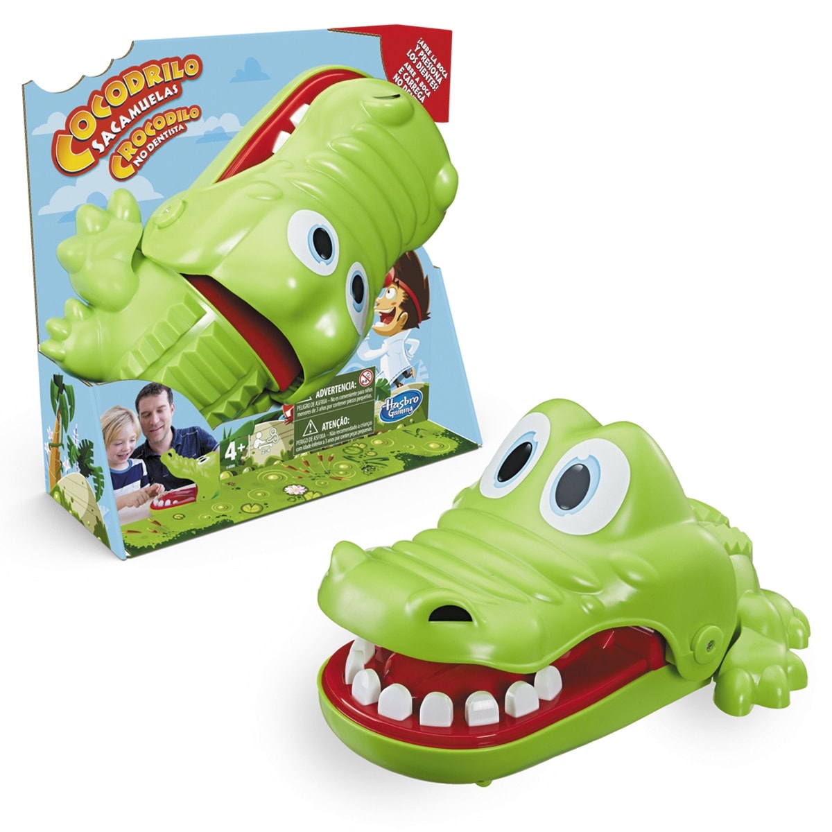 Hasbro Gaming - Juego de mesa Cocodrilo Sacamuelas Hasbro Gaming. - Image 1