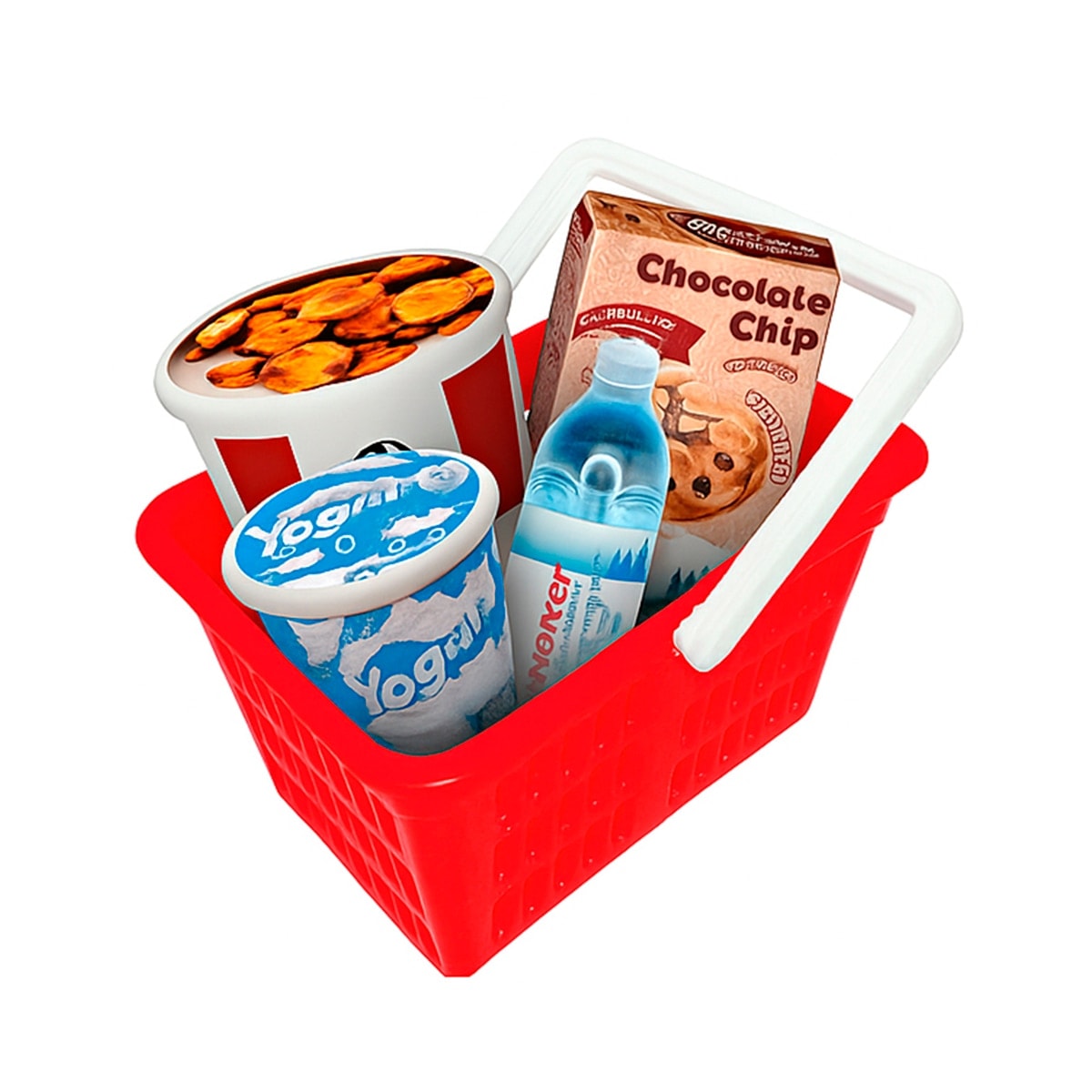 Bizak - Juego educativo Mini coleccionable Mini World cesta de la compra surtido Bizak. - Image 1