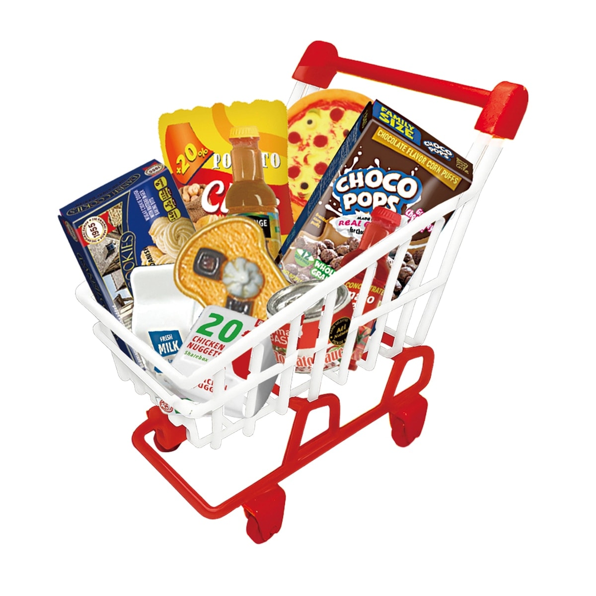 Bizak - Juego educativo Mini coleccionable Mini World carrito de la compra surtido Bizak. - Image 1