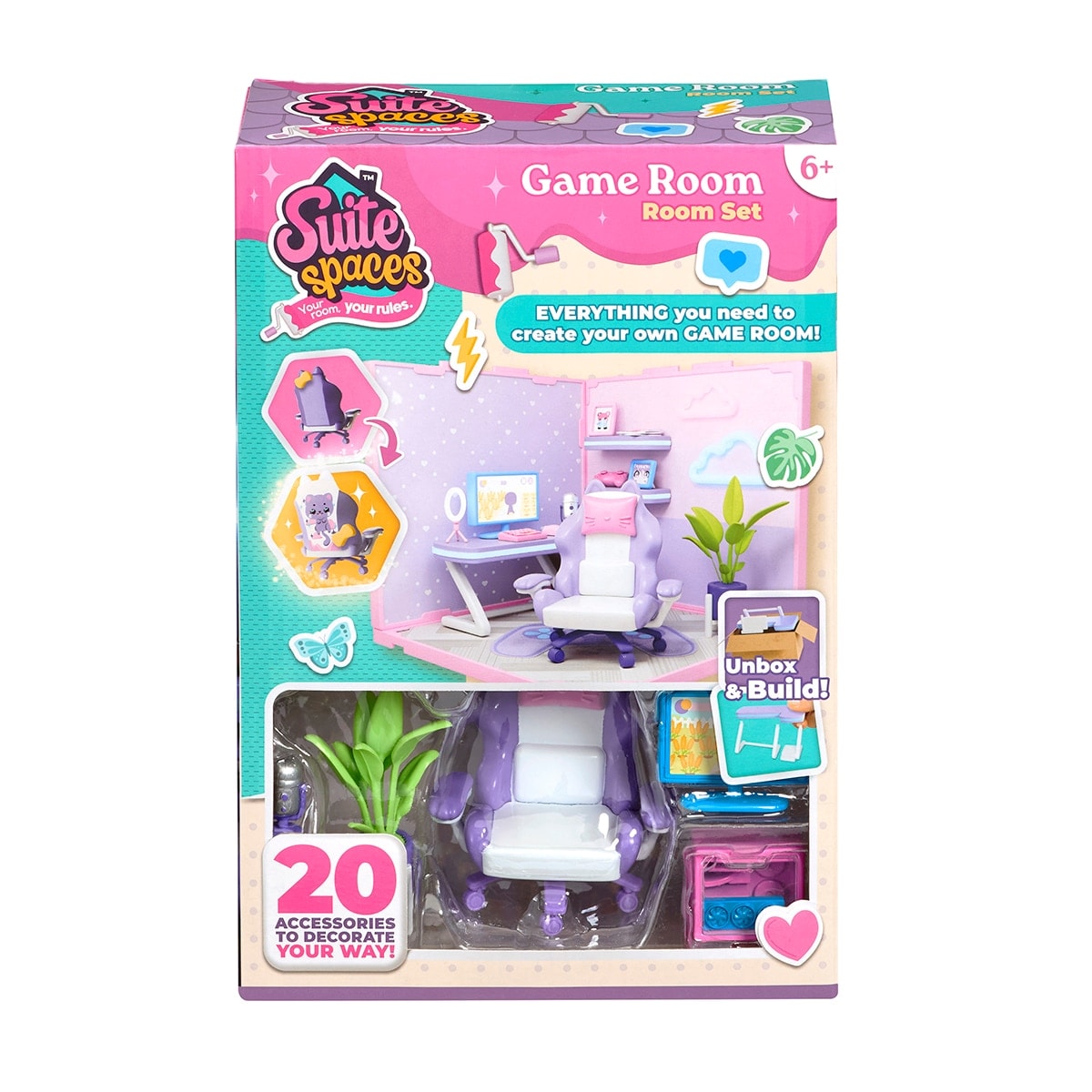 Bizak - Juego educativo Mini estancias modulares Suite Spaces diseña tu sala gamer Bizak. - Image 1