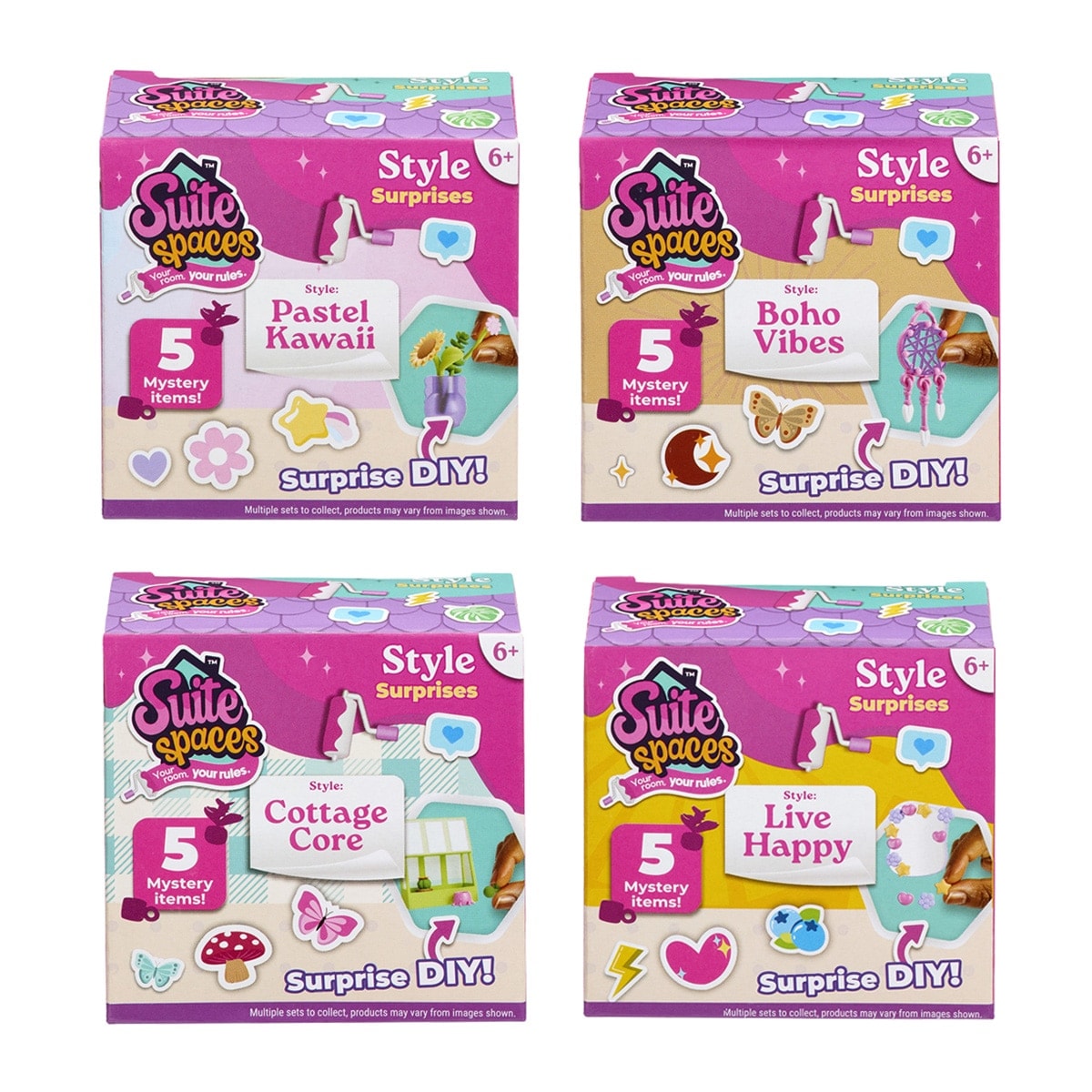 Bizak - Juego educativo Mini estancias modulares Suite Spaces caja sorpresa decoración modelos surtidos. - Image 1