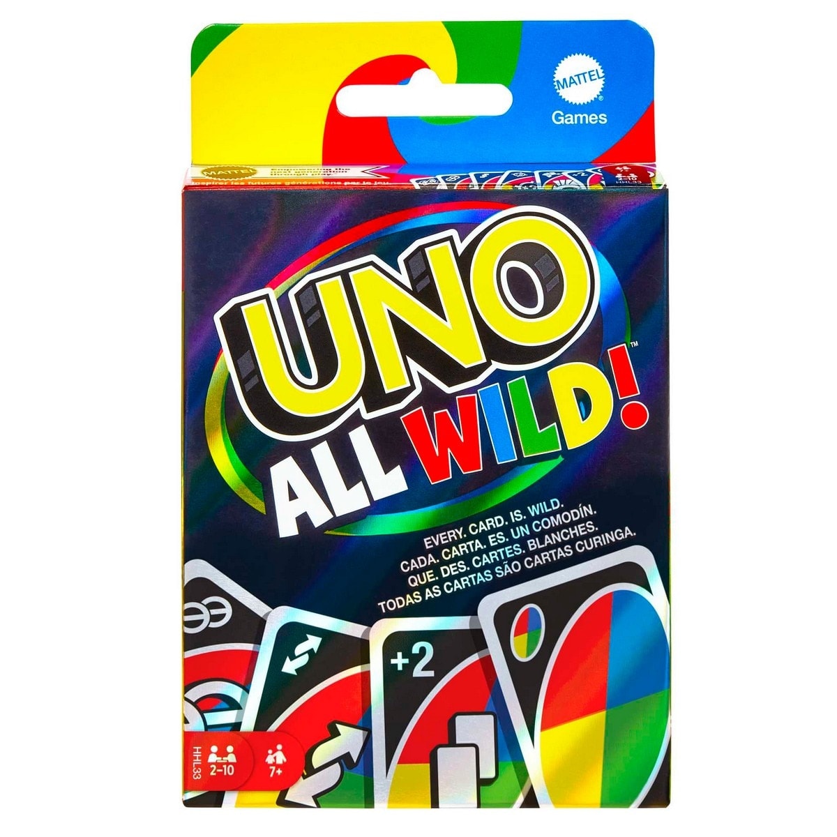 Uno - Juego de cartas UNO All Wild! Mattel Games. - Image 1