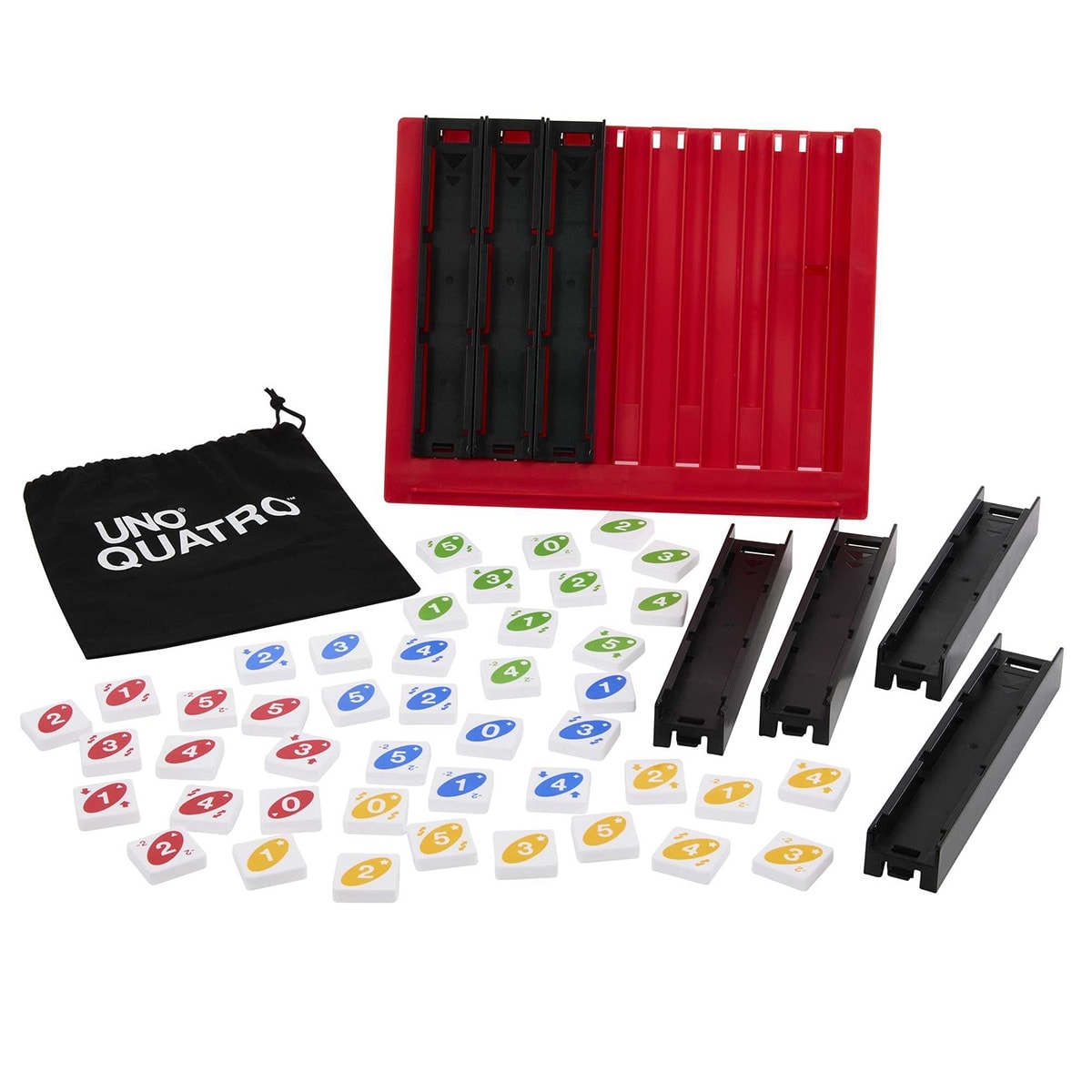 Uno - Juego de mesa UNO Quatro Mattel Games. - Image 1