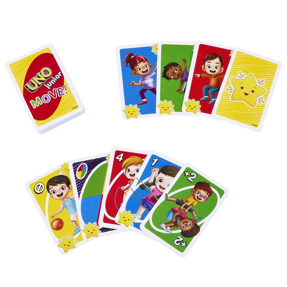 Mattel Games - Juego de cartas UNO Junior Move! Mattel Games. - Image 1