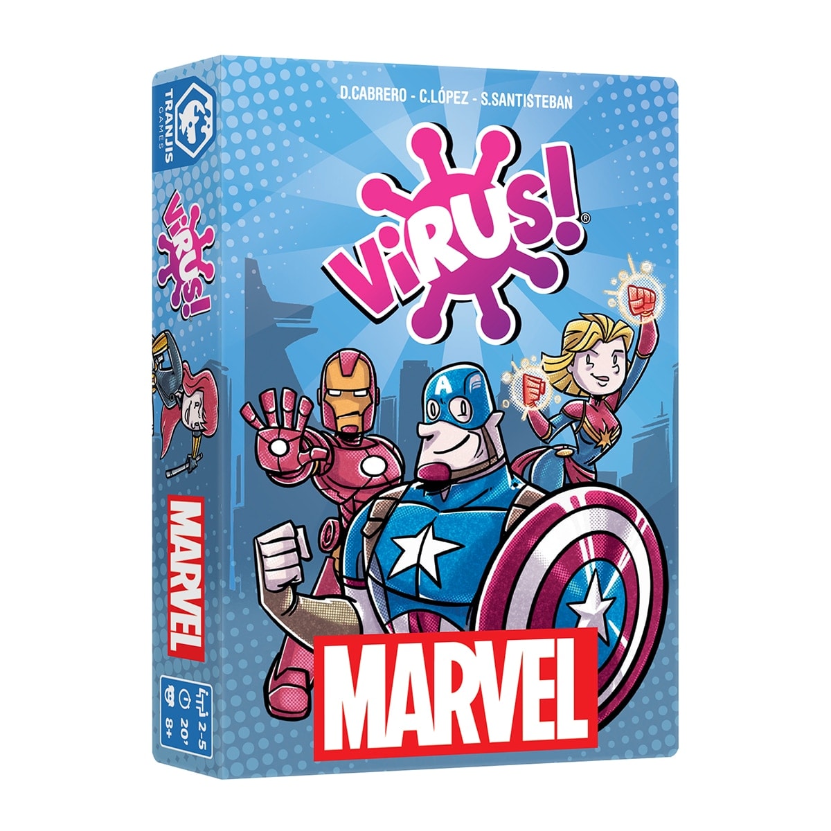 Tranjis Games - Juego de Mesa Virus Marvel. - Image 1