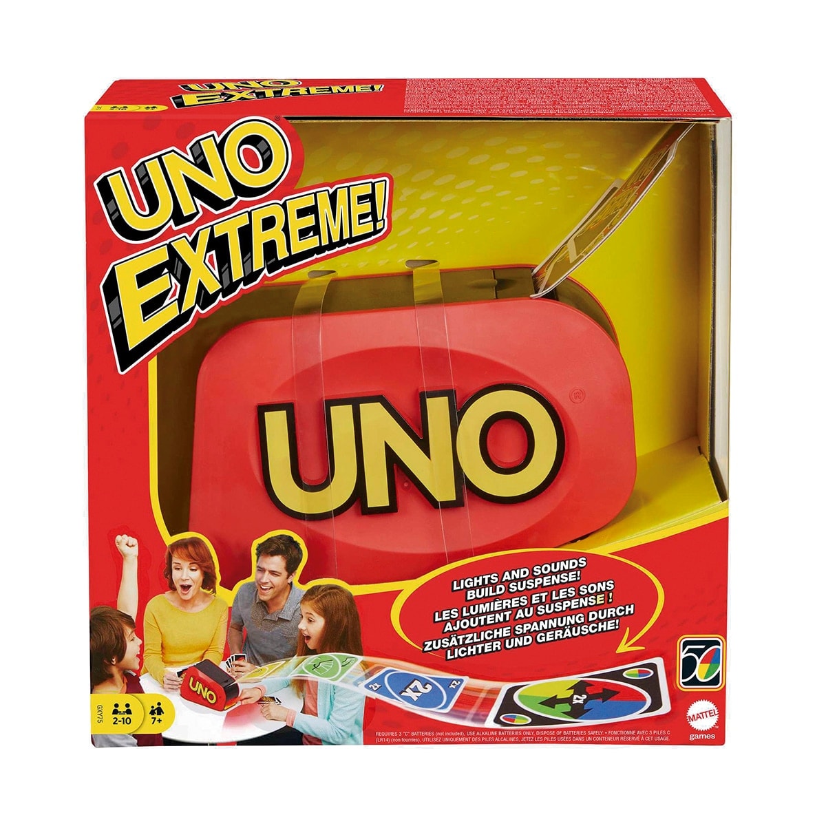 Juego de cartas UNO Extreme Mattel Games - Image 1