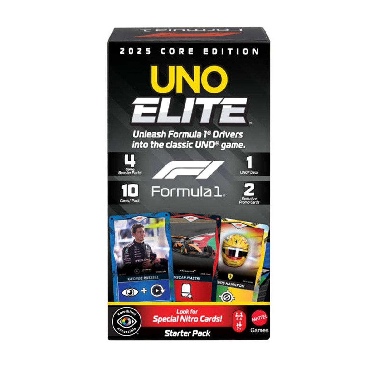 Uno - Juego de cartas UNO Elite RaC 2025 Core Edition Starter Pack Mattel. - Image 1