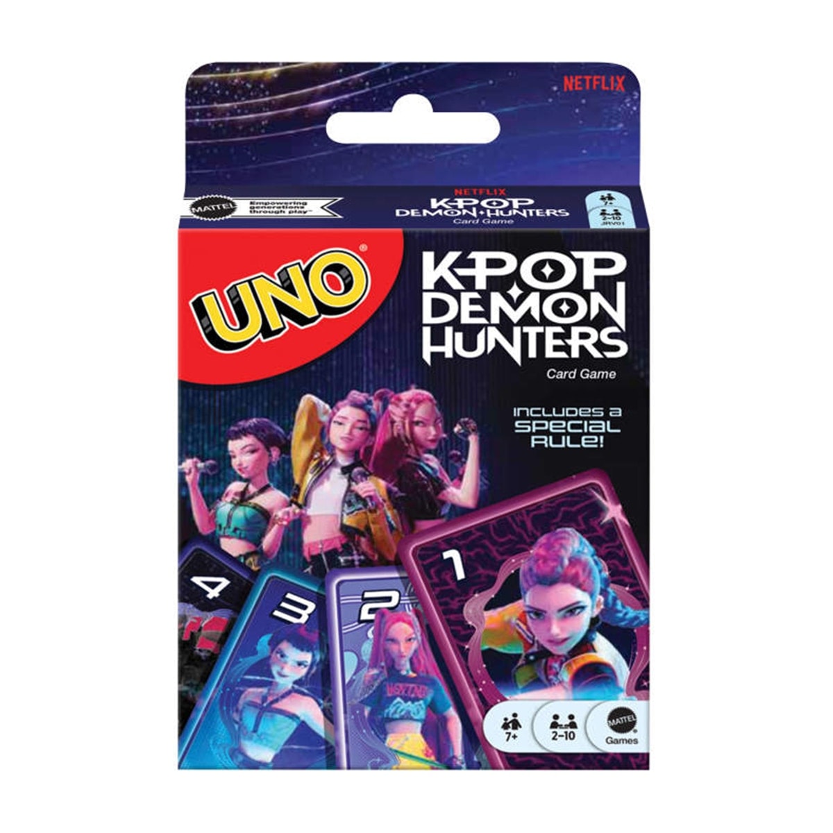 Uno - Juego de cartas UNO KPop Demon Hunters de Netflix Mattel. - Image 1