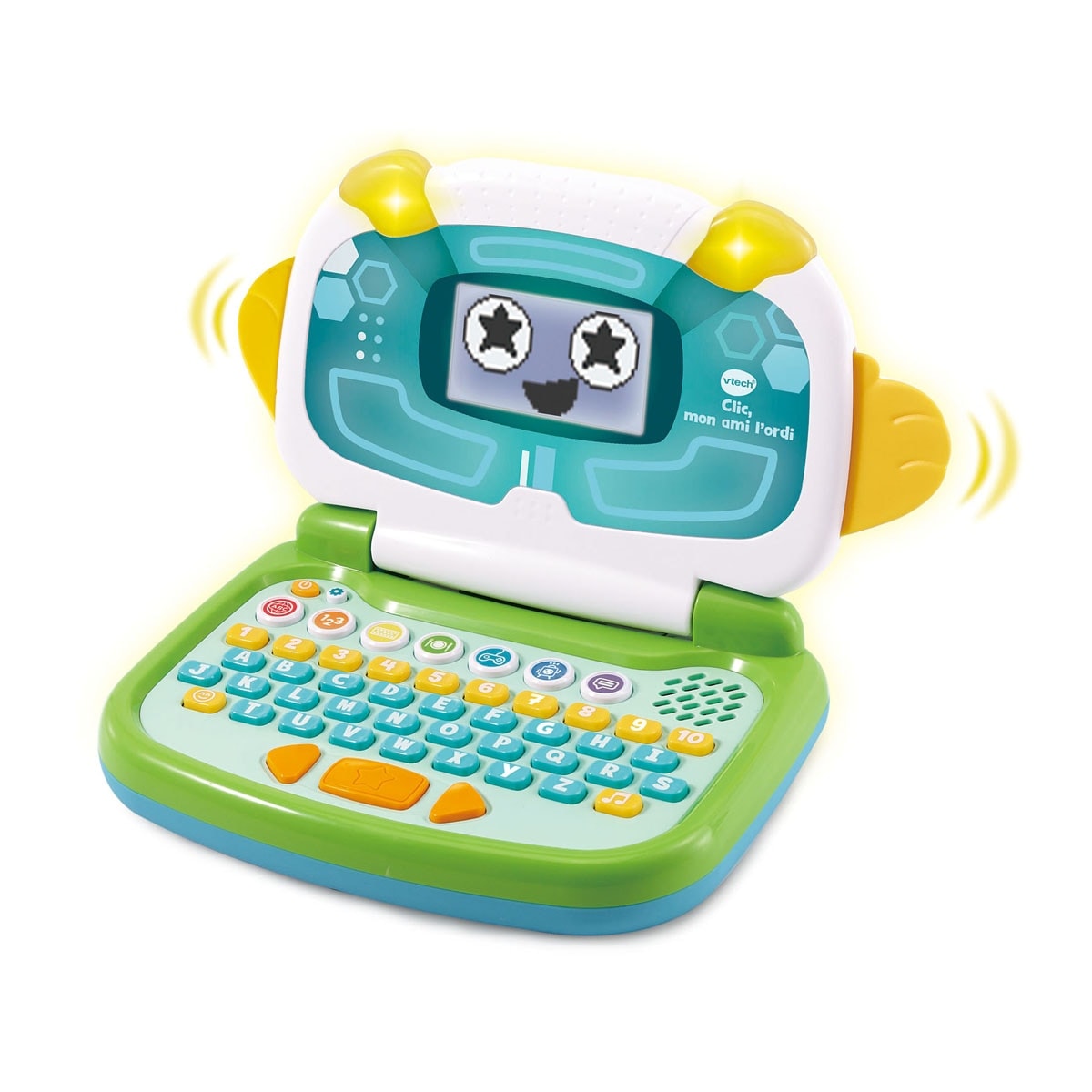 VTech - Portátil preescolar educativo Pequegenio animado Ordenador infantil VTech. - Image 1