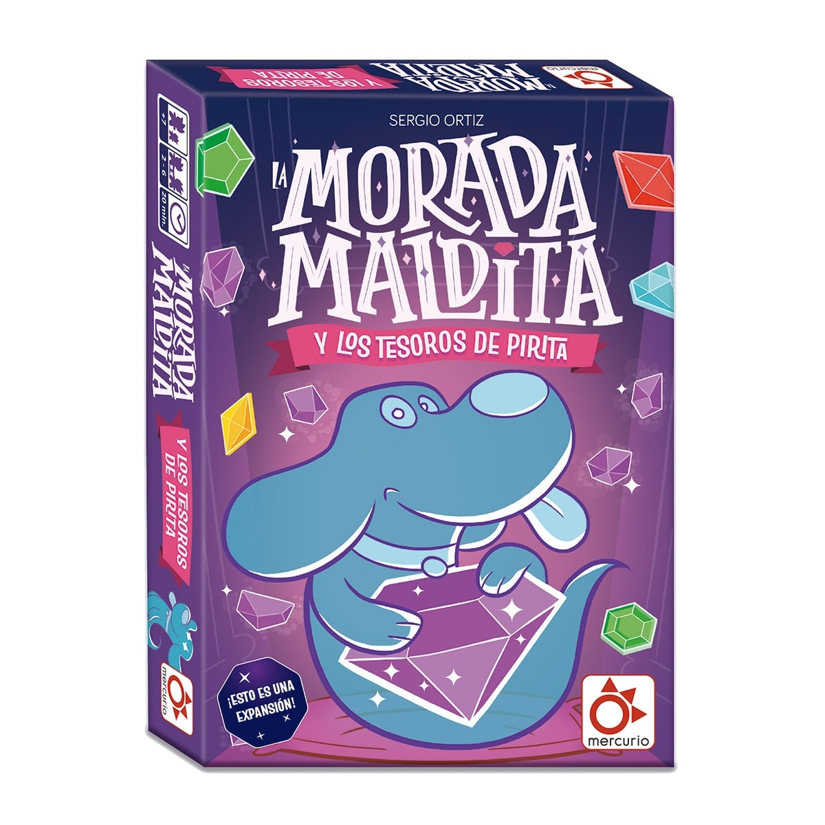 MERCURIO - Juego de mesa La Morada Maldita y Los Tesoros De Pirita Mercurio. - Image 1