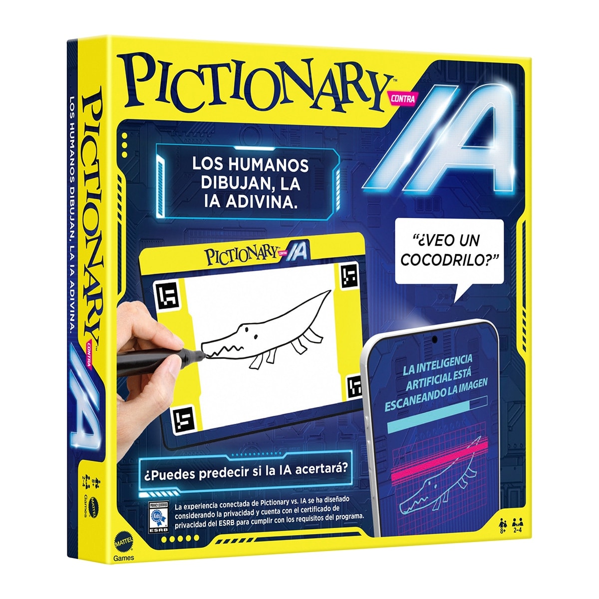 Mattel Games - Juego de mesa Pictionary vs AI Mattel Games. - Image 1