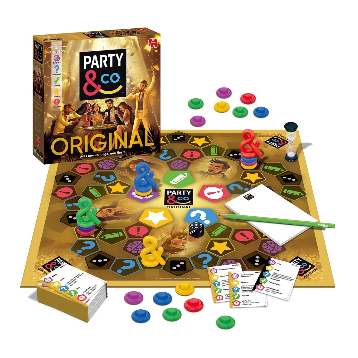Diset - Juego de mesa Party & Co Original Multiprueba Familiar Diset. - Image 1