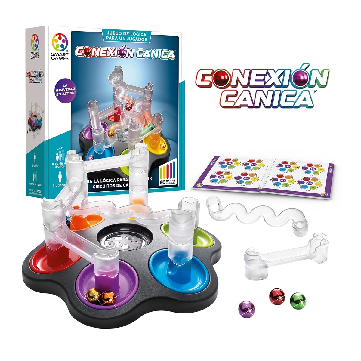 SMART GAMES - Juego Educativo Conexión Canica Ludilo Smart Games. - Image 1