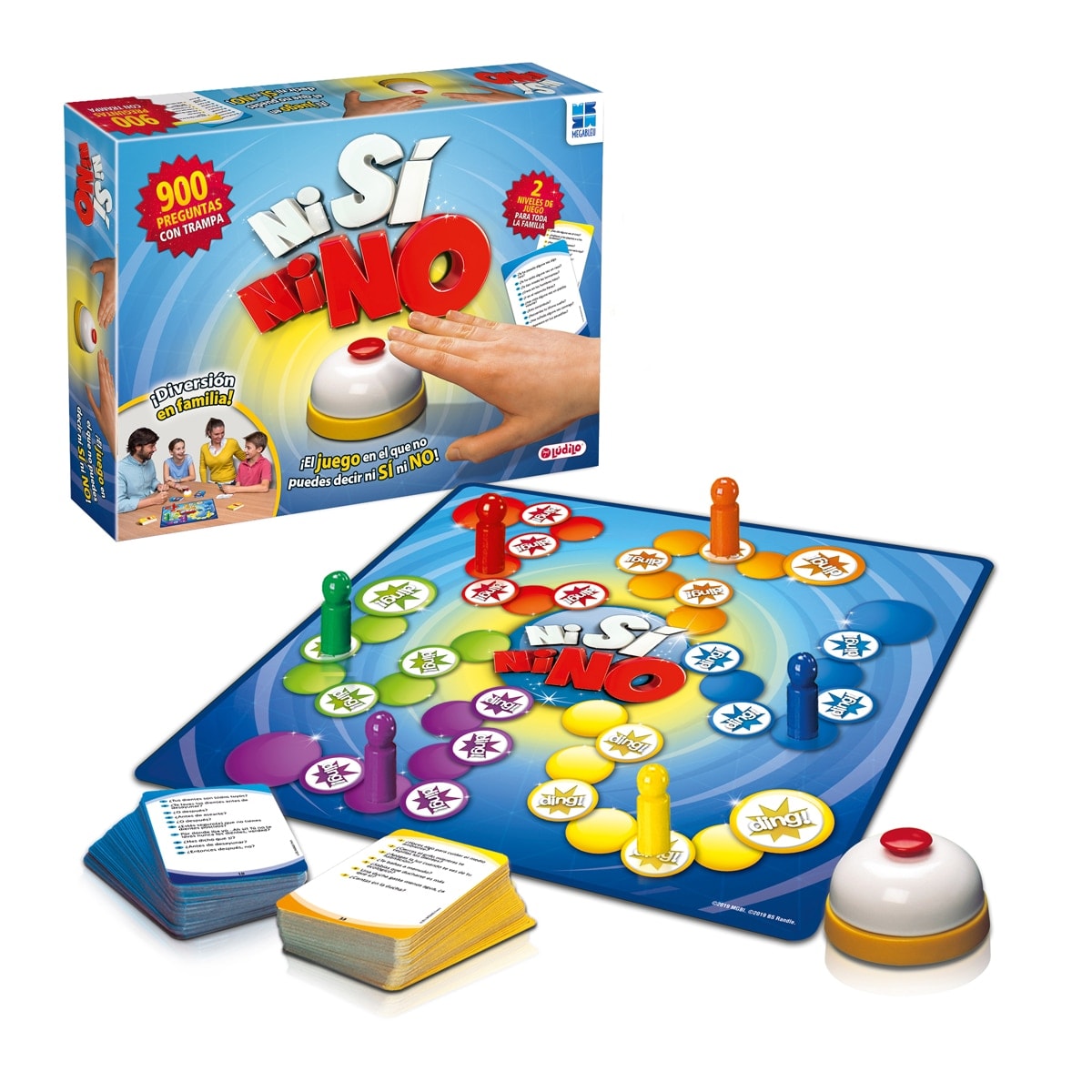 World Brands - Juego de mesa Ni Sí Ni No World Brands. - Image 1