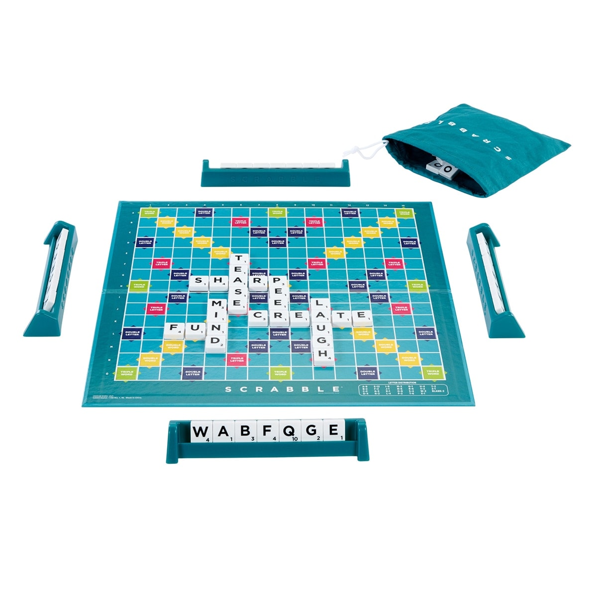 Mattel Games - Juego de mesa Scrabble Plus en castellano Mattel Games. - Image 1
